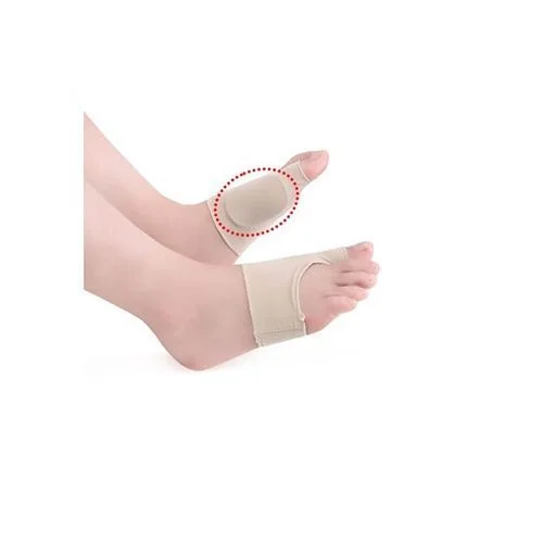 Paire De Chaussette – Protection – Coup Du Pied – Beige
