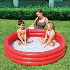 Piscine Ronde Gonflable Pour Enfants 183 x 33 cm Bestway 51027 -Rouge – Image 5