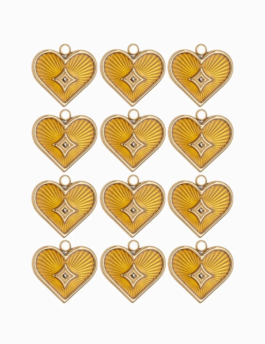 Pendentifs coeur 16x15mm – Image 5