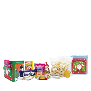 Boite métal distributrice de bonbons et friandises garnie de confiseries