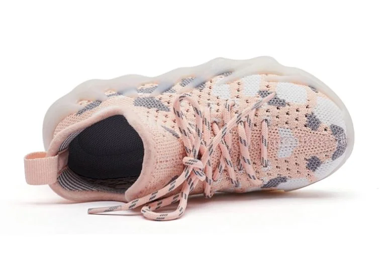 Basket Ultra Souple – Légère – Respirante Et Anti-Dérapante – AU7552 – Saumon Clair – Image 4