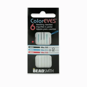 Aiguilles à perles Coloreyes N°10-11-12
