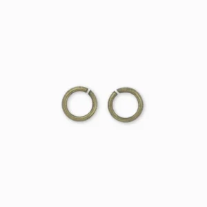 Anneaux ouverts bronzes 6x0.90mm