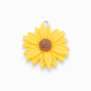 Breloques tournesol 25mm