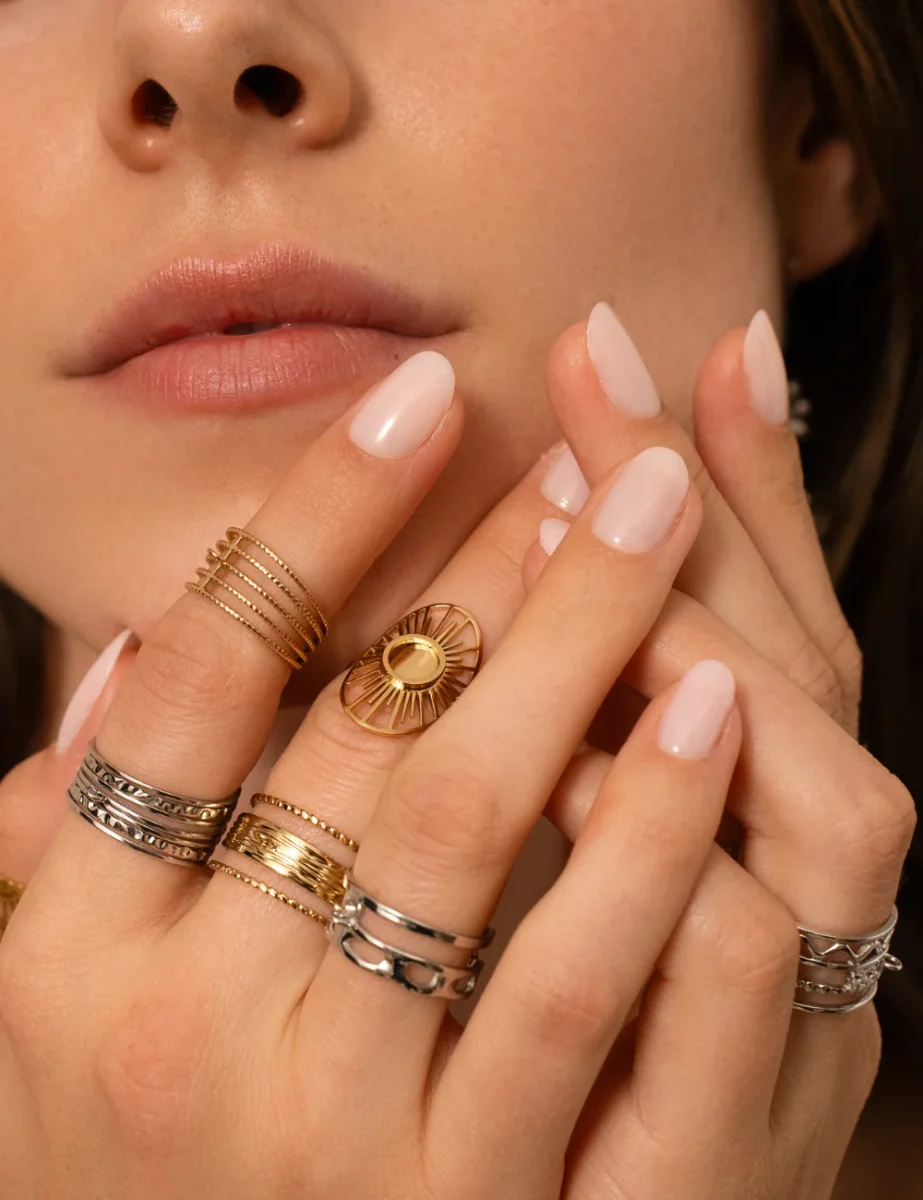 Bague 5 rangs 9.50x19.50mm – Image 2