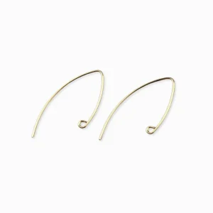 Boucles d'oreilles crochets 35mm