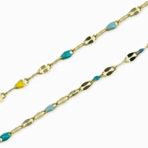 Chaîne Esmeralda 4x2mm