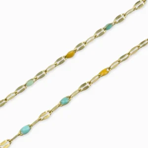 Chaîne Esmeralda 4x2mm