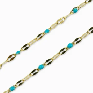 Chaîne Esmeralda 4x2mm