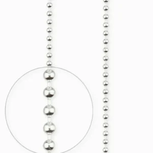 Chaîne bille argentée 1.50mm