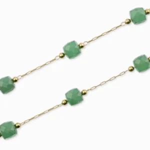 Chaîne cube facetté 5mm