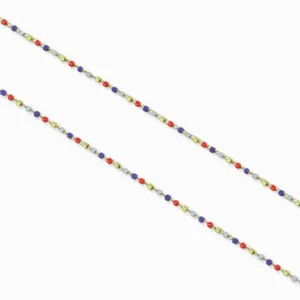 Chaîne perlée 3x1.30mm