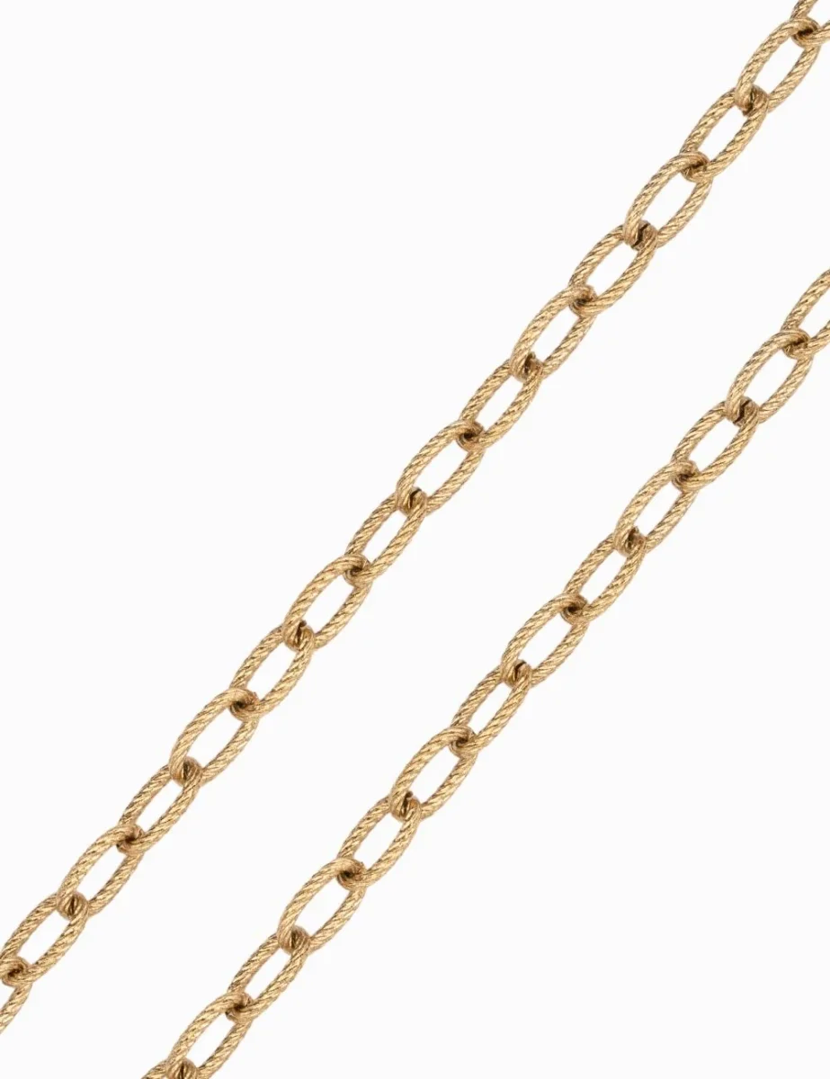 Chaîne cordage fine 9x5mm