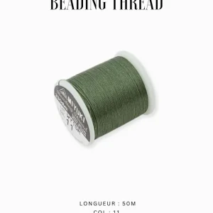 Fil Miyuki Beading Thread B 0.25mm vert