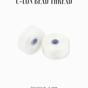 Fil polyfilament C-Lon D 0.30mm White