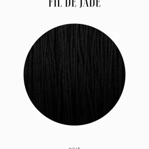 Fils de nylon tressé 0.50mm - Noir