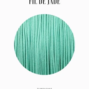 FILSDENYLONTRESSE0.50MMTURQUOISEX10M.jpgv1737459313 Fils de nylon tressé 0.50mm - Turquoise