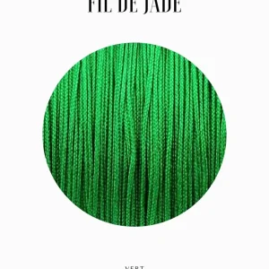 Fils de nylon tressé 0.50mm - Vert