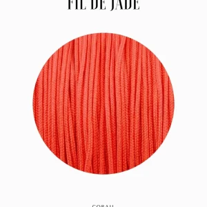FILSDENYLONTRESSE0.80MMCORAILX10M.jpgv1737459344 Fils de nylon tressé 0.80mm - Corail