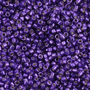 Miyuki Delica 11/0 Duracoat Galvanized Lilac Night