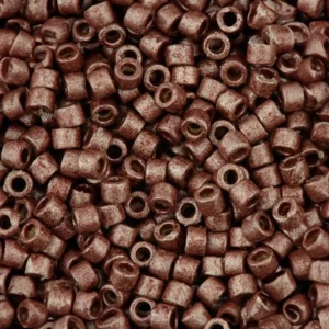 Miyuki Delica 11/0 Duracoat Galvanized Matte Dark Berry