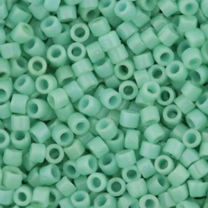Miyuki Delica 11/0 Duracoat Opaque Sea Opal