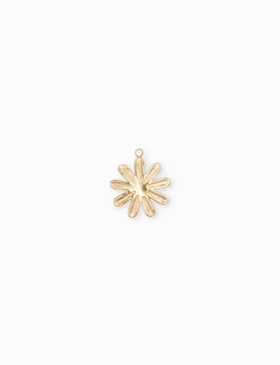 Pendentif fleur de marguerite 18.5x16.5mm – Image 5