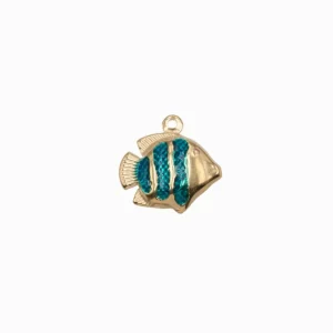 Pendentif poisson 14x17.5mm