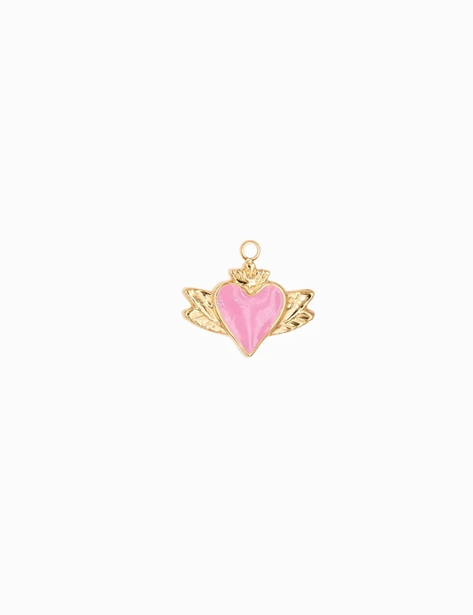 Pendentif coeur ailé 10x15 mm – Image 9
