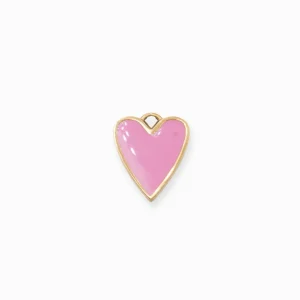 Pendentif coeur allongé 17x14.50mm
