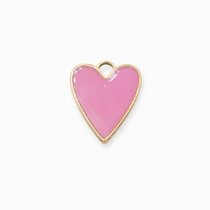 Pendentif coeur allongé 23x19mm