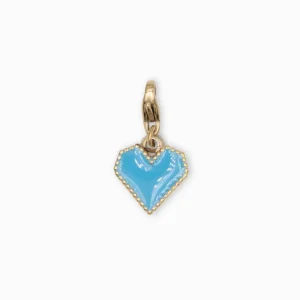 Charms coeur retro 12x11mm