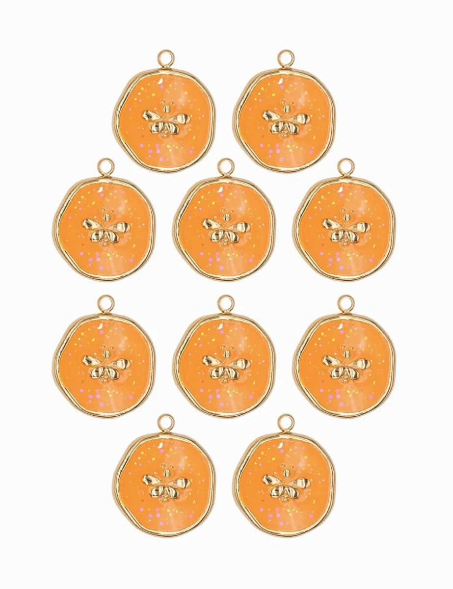 Pendentif médaille Papillon 14mm – Image 8