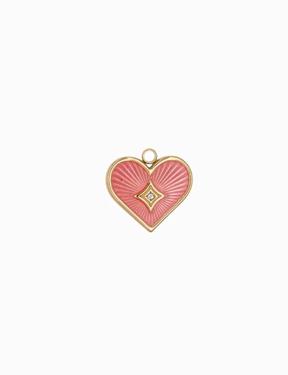 Pendentifs coeur 16x15mm