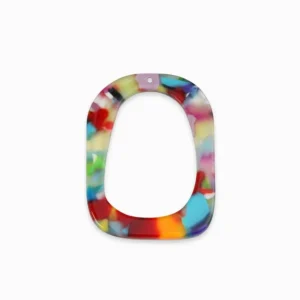 Pendentifs rectangles 43x32mm