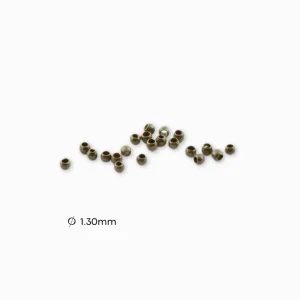 Perles à écraser bronze 1.30mm