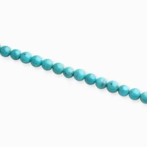 Perles rondes 6mm - Turquoise