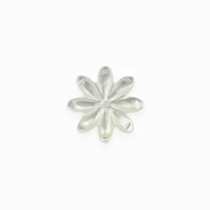 Sequins marguerite nacre naturelle 10mm