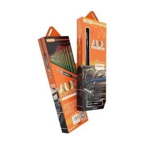 Cable Auxiliaire – Jack  Audio – Moxom  Aux-09 – Noir