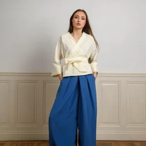 Pantalon Hakama KONIRO Bleu